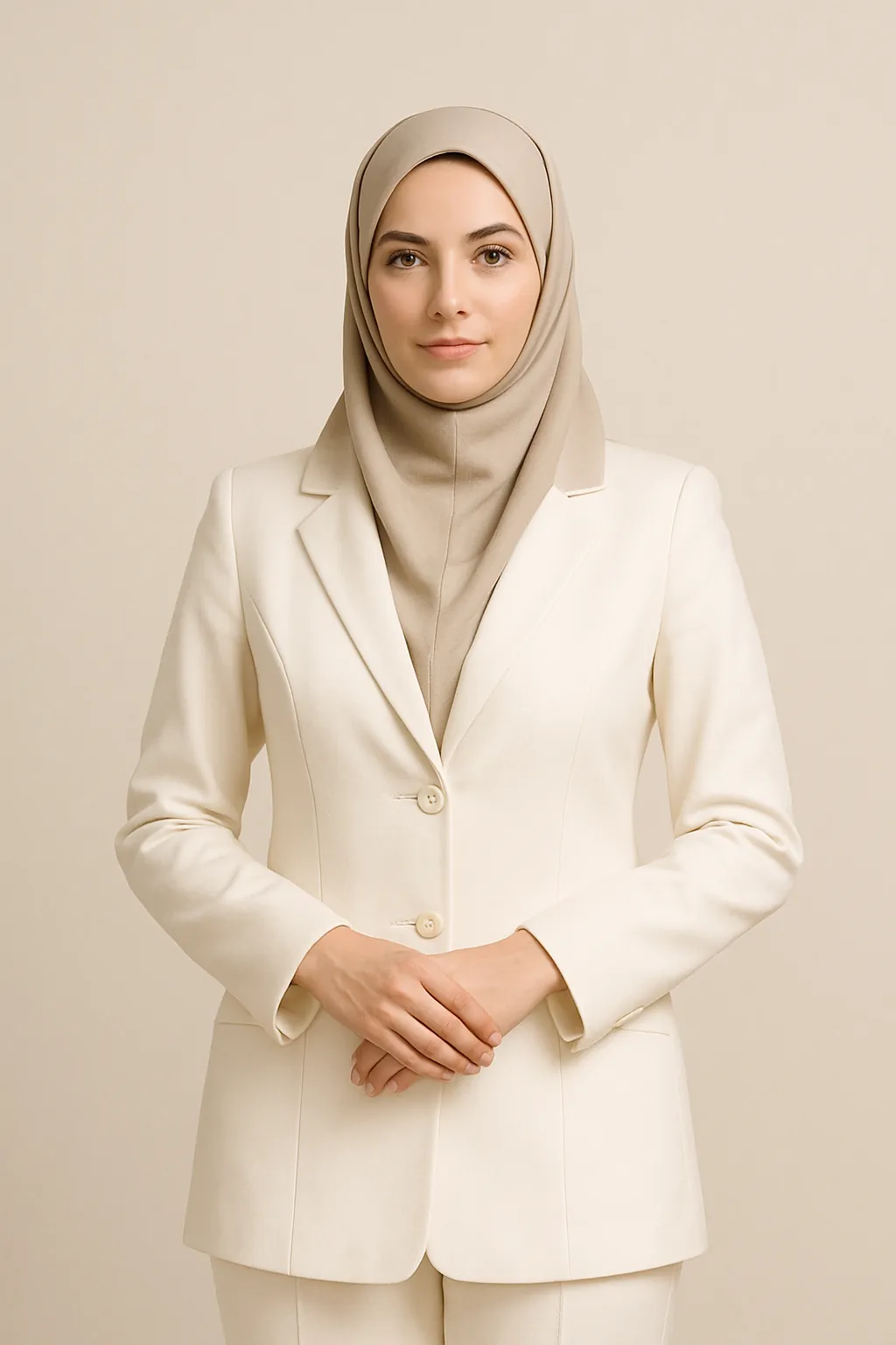 مانتو سفید یا شیری؛ پاکی، اعتماد و نظم